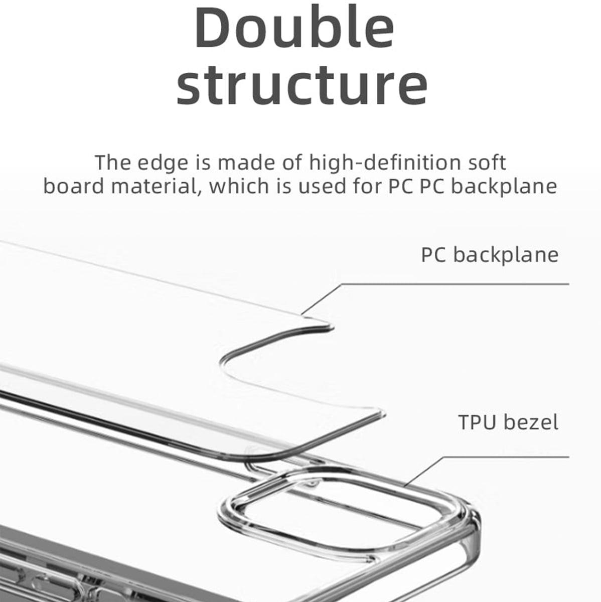 Ốp lưng Trong Suốt Mipow Magsafe Tempered Glass cho iPhone 15 Series