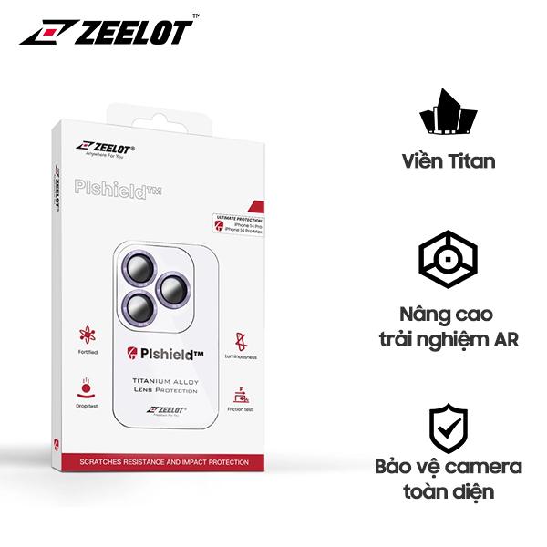 Miếng Dán Camera Sau Cho iPhone 14 Pro | 14 Pro Max Pishield Zeelot Chính Hãng
