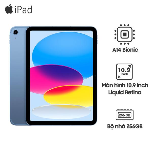iPad Gen 10 10.9 inch Wifi 256GB  | Chính Hãng Apple Việt Nam