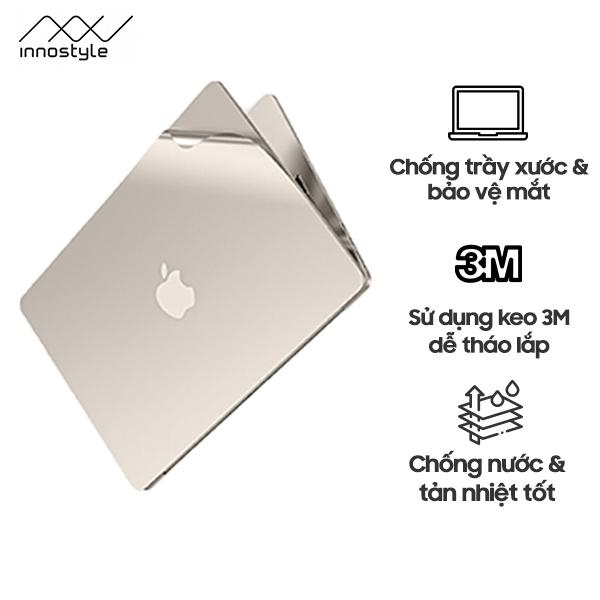 Bộ Dán Full Macbook Air 13 M2 | M3 | M4 Innostyle 6 in 1