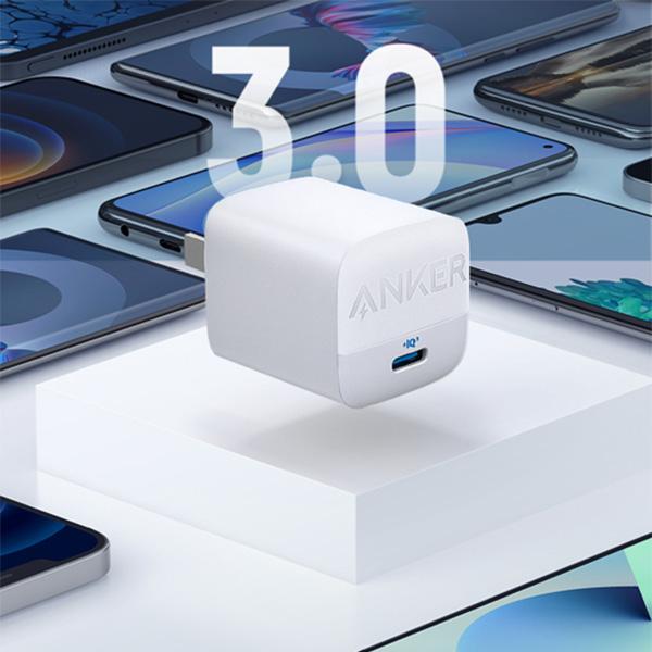 Củ Sạc Nhanh ANKER PIQ 3.0 GaN II 30W (A2639)