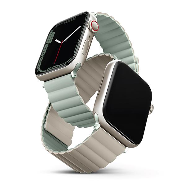 Dây Đeo UNIQ Revix Reversible Magnetic Silicone Strap (38/40/41mm) Chính Hãng