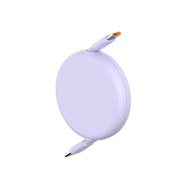 Cáp Sạc Nhanh BASEUS Free2Draw Mini Retractable C To C 100W 1M