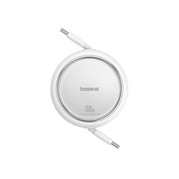Cáp Sạc Nhanh BASEUS Free2Draw Mini Retractable C To C 100W 1M