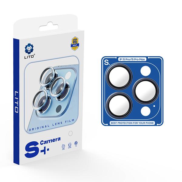 Miếng Dán Bảo Vệ Camera LITO Viền Kim Loại Màu Cao Cấp Cho iPhone