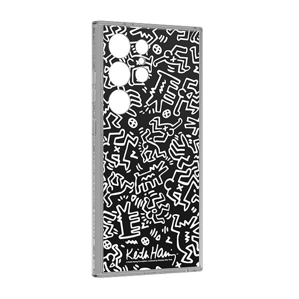 Tấm mặt lưng thông minh Galaxy S24 Ultra phiên bản Keith Harring Mono