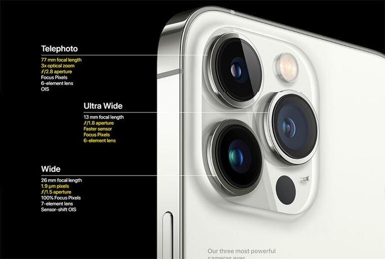 camera tr&ecirc;n iphone 13 pro max