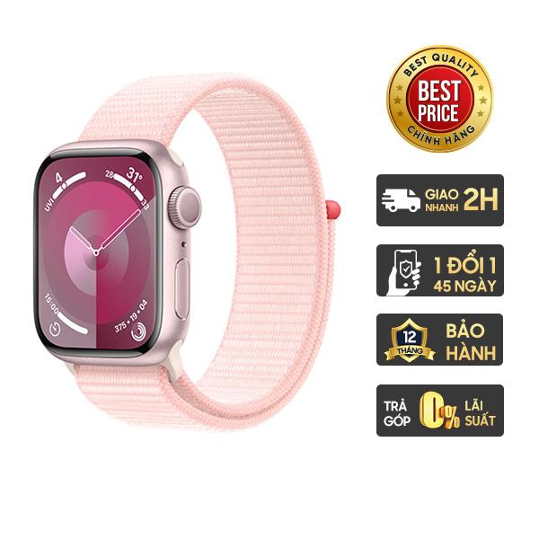 Apple Watch Series 9 41mm GPS Viền Nhôm Dây Vải Chính Hãng VN/A