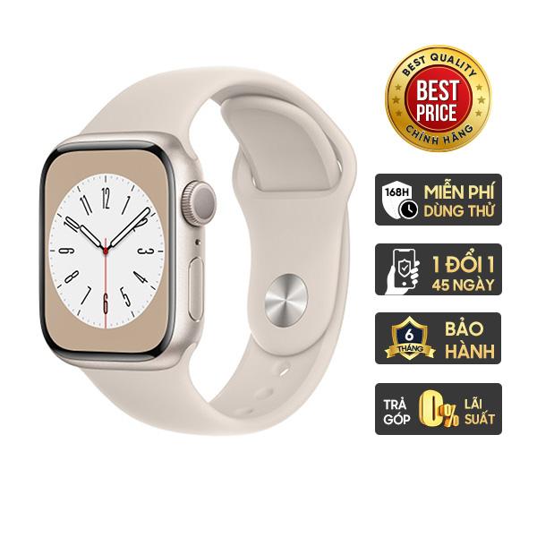Apple Watch Series 8 45mm GPS+Cellular Silver Aluminum 99% 