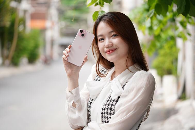 thiết kế iphone 15 plus cũ