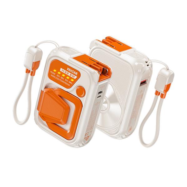 Pin Sạc Dự Phòng WEKOME Armour Series WP-89 10.000mAh 22.5W, Sạc Magsafe Kiêm Củ Sạc, Kèm Dây Sạc Type-C To Lightning