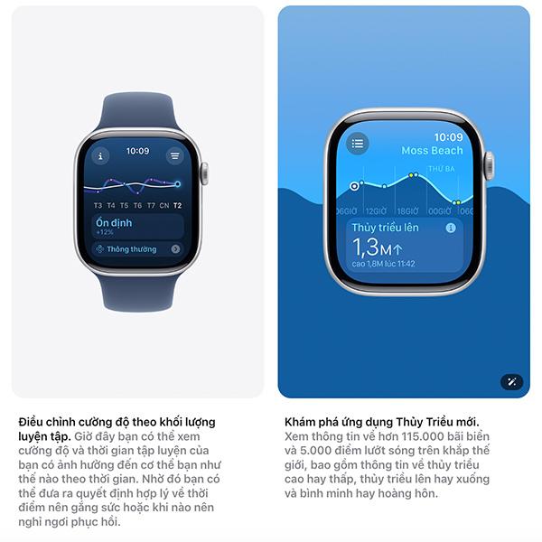 Apple Watch Series 10 46mm GPS Viền Nhôm Dây Vải Likenew - Fullbox