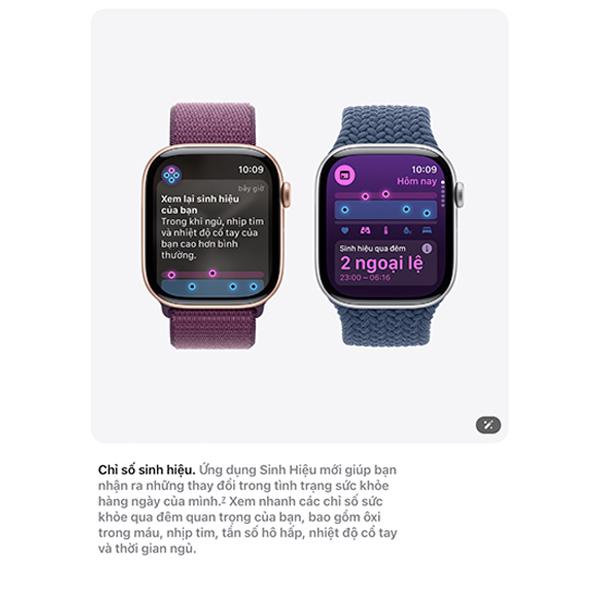 Apple Watch Series 10 46mm GPS Viền Nhôm Dây Vải Likenew - Fullbox