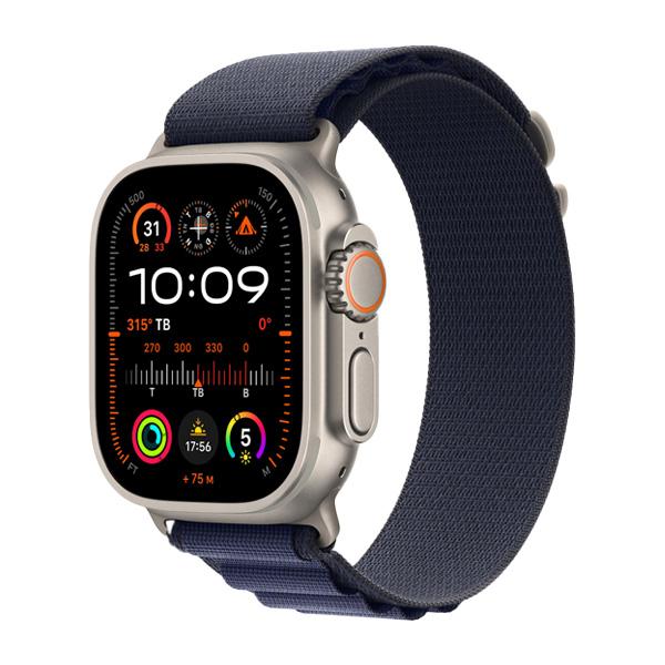 Apple Watch Ultra 2 49mm GPS + Cellular Viền Titanium Tự Nhiên Dây Alpine Chính Hãng VN/A