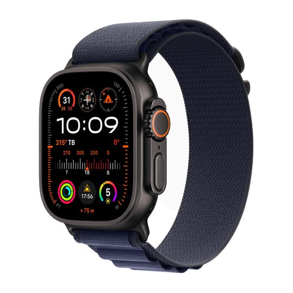 Apple Watch Ultra 2 49mm GPS + Cellular Viền Titanium Đen Dây Alpine Chính Hãng Apple Việt Nam 