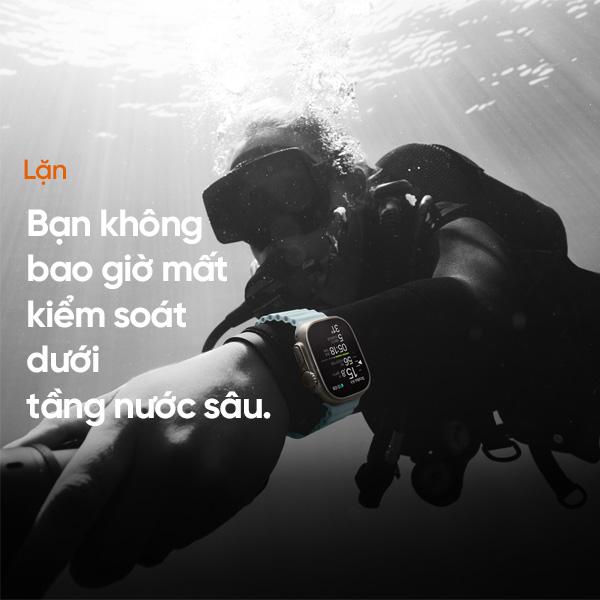 Apple Watch Ultra 2 49mm GPS + Cellular Viền Titanium Đen Chính Hãng VN/A