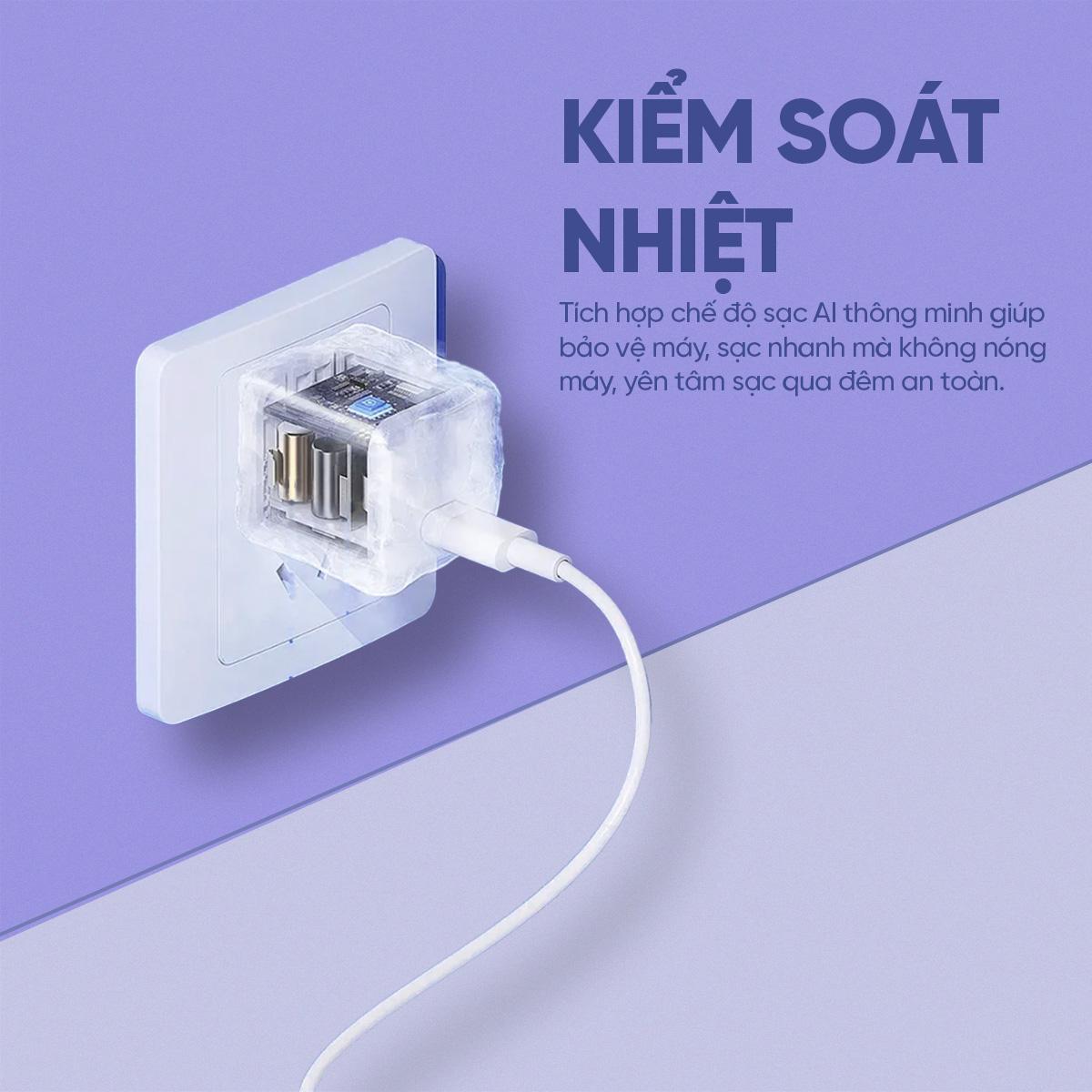 Bộ Sạc Nhanh Diposi Kèm Cáp C to C PD20W Chính Hãng