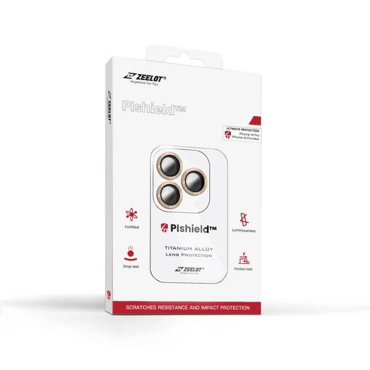 Miếng Dán Camera Sau Cho iPhone 15 Pro | 15 Pro Max Pishield Zeelot Chính Hãng