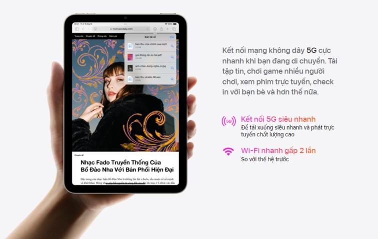 Kết nối nhanh ch&oacute;ng, ổn định