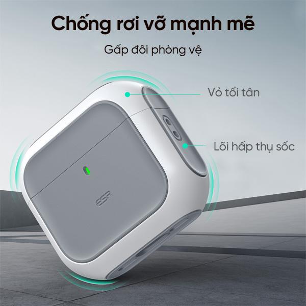 Ốp Case AirPods 4 ESR Orbit Hybrid HaloLock Chính Hãng