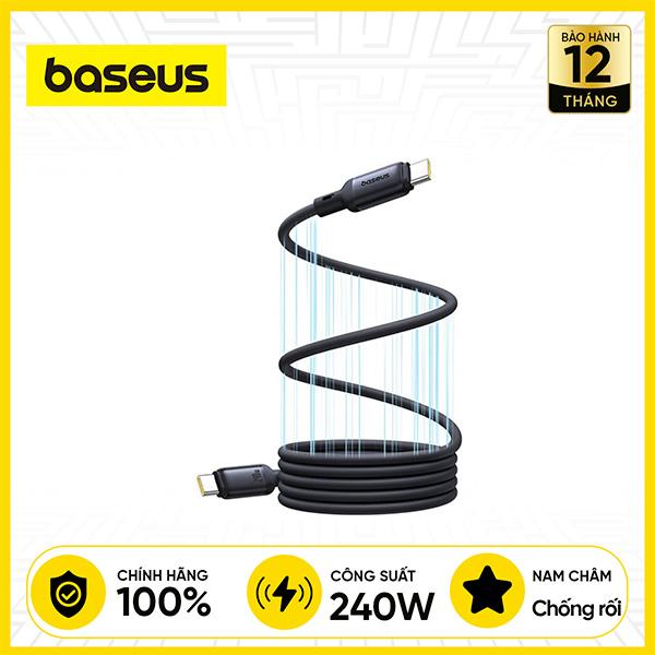 Cáp Sạc Nhanh BASEUS PicoGo 240W Magnetic USB-C to USB-C 1m