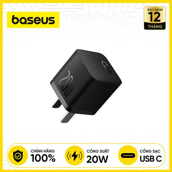 Củ Sạc BASEUS GaN5 Fast Charger 1C 20W