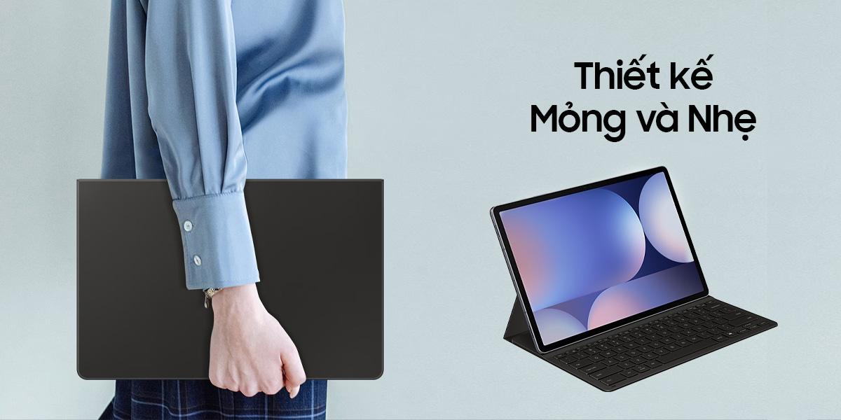 Bao Da Kèm Bàn Phím Samsung AI Tab S10 Plus Likenew - Fullbox