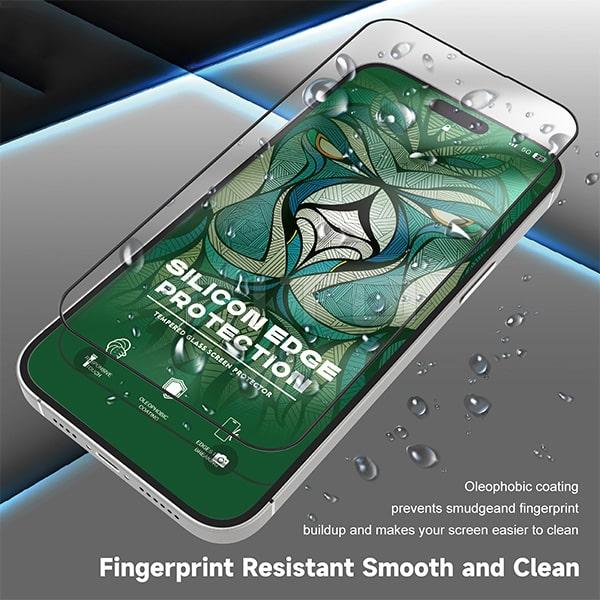 Cường Lực iPhone LITO Viền Silicone Chống Va Đập Và Trầy Xước Màn Hình, Độ Bền Vượt Trội
