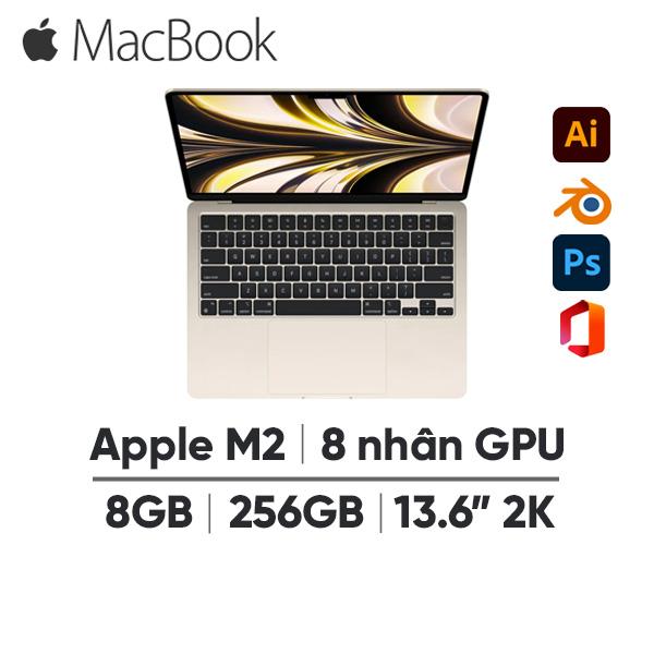 MacBook Air M2 13 Inch 8 CPU 8 GPU (8GB/256GB) Likenew - Fullbox