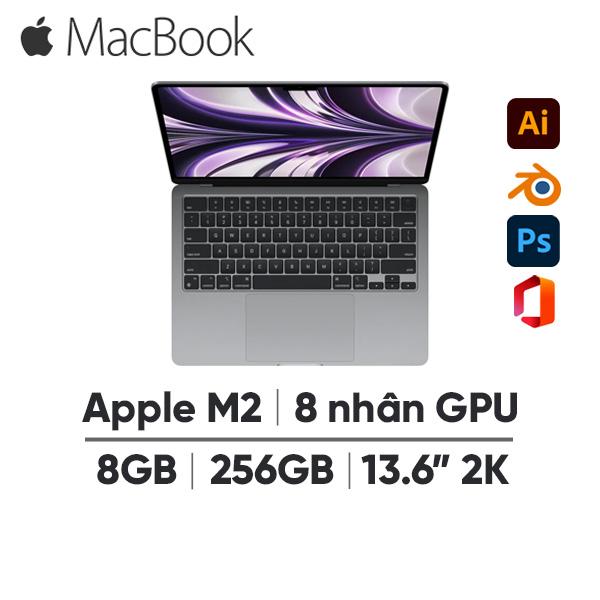 MacBook Air M2 13 Inch 8 CPU 8 GPU (8GB/256GB) Cũ 98%