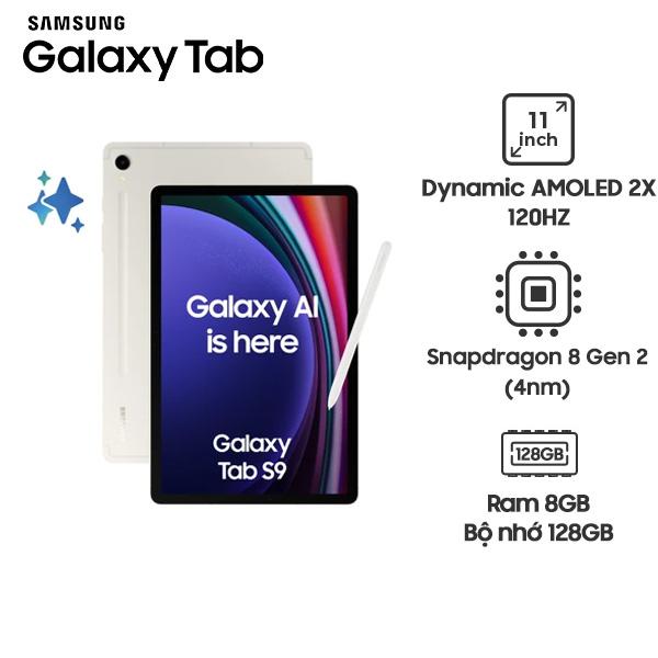 Samsung Galaxy Tab S9 Wifi 8GB/128GB Chính Hãng BHĐT