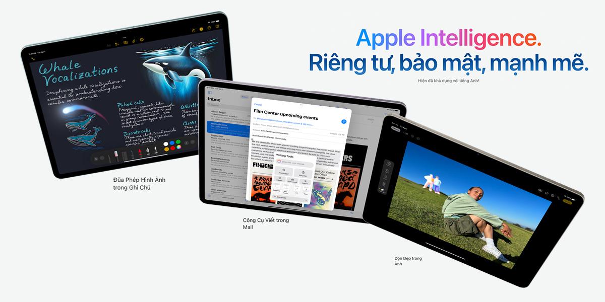 iPad Air 7 M3 11 inch 2025 Wifi 128GB | Chính Hãng Apple Việt Nam