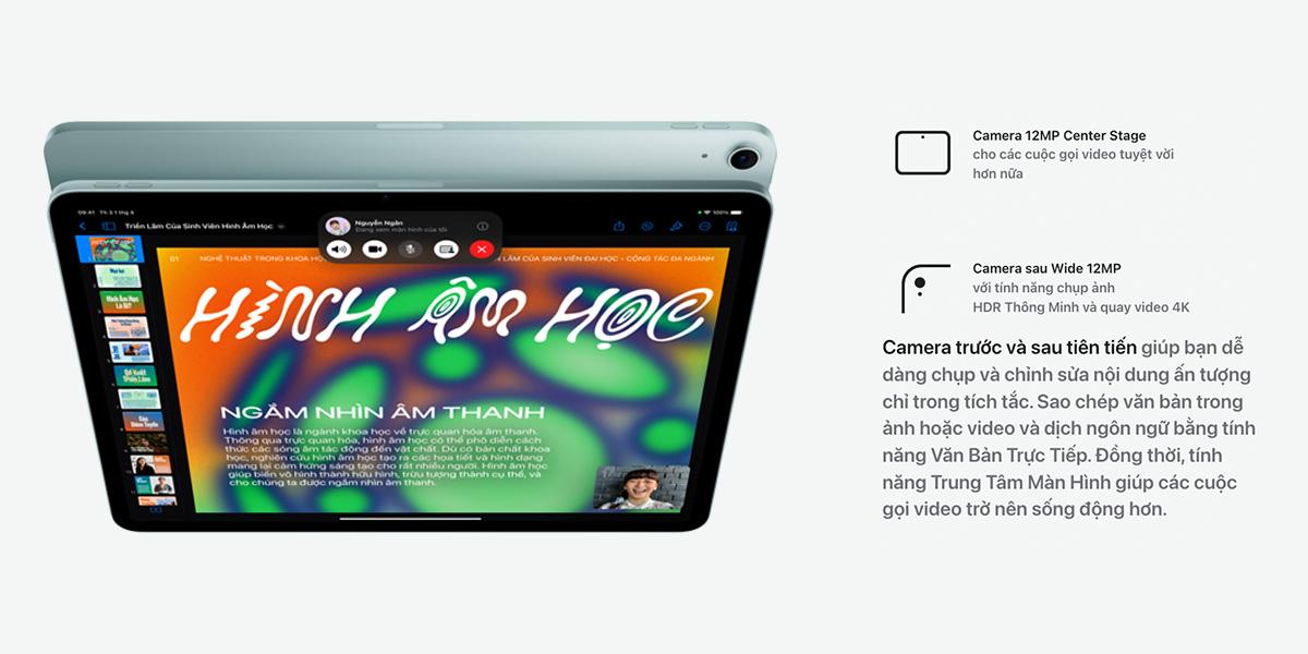 iPad Air 7 M3 11 inch 2025 Wifi 128GB | Chính Hãng Apple Việt Nam