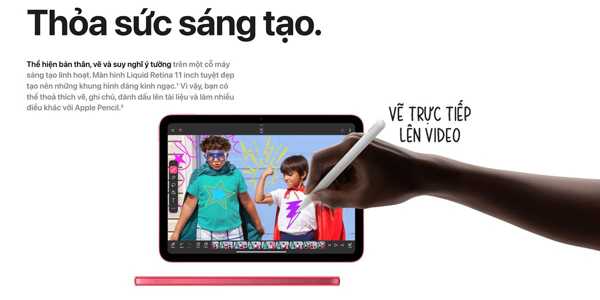 Apple iPad Gen 11 A16 Wifi 256GB | Chính Hãng Apple Việt Nam