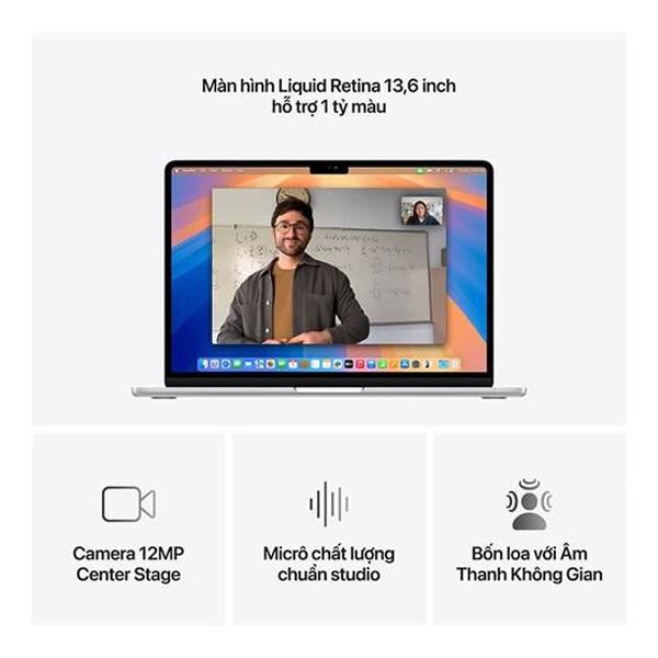 MacBook Air M4 15 Inch 10 CPU 10 GPU (16GB/256GB) | Chính Hãng Apple Việt Nam