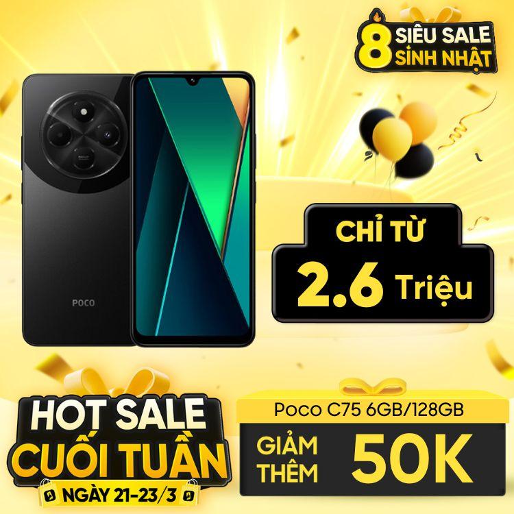 Xiaomi Poco C75 6GB/128GB Chính hãng