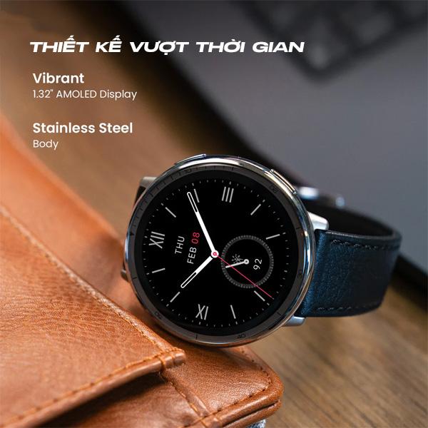Đồng hồ thông minh Amazfit Active 2 43.9mm Chính Hãng