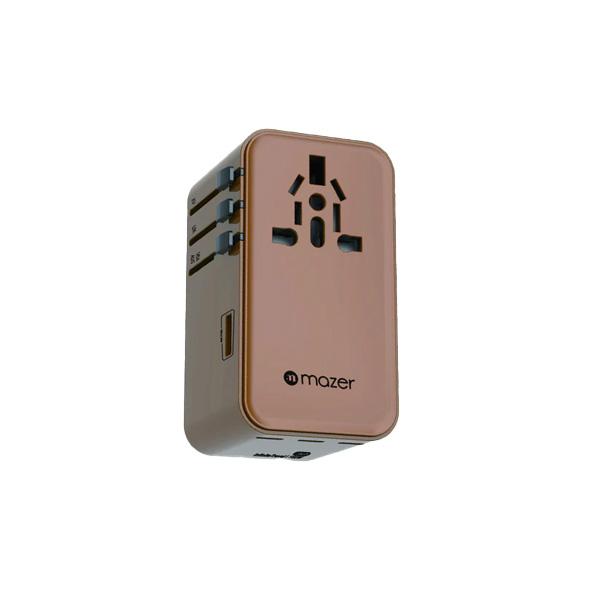 Bộ Chuyển Đổi Du Lịch Mazer Infinite Travel GaN 3 Pro PD 160W Chính Hãng