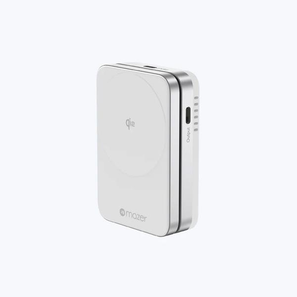 Đế Sạc Không Dây 2 in 1 Mazer Qi2 32W MagFold02 Chính Hãng
