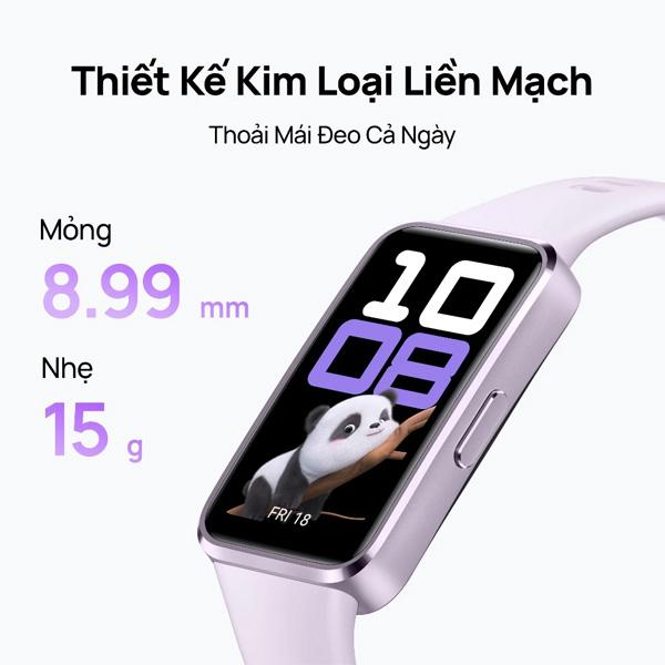Vòng đeo tay thông minh Huawei Band 10 Viền Polyme Chính Hãng