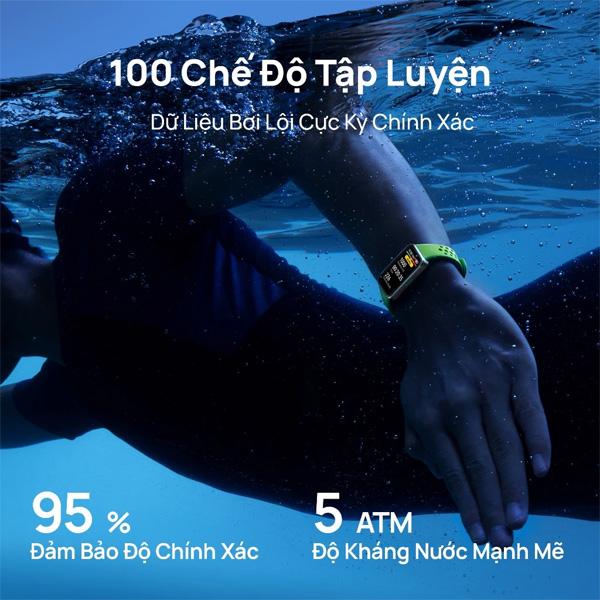 Vòng đeo tay thông minh Huawei Band 10 Viền Polyme Chính Hãng