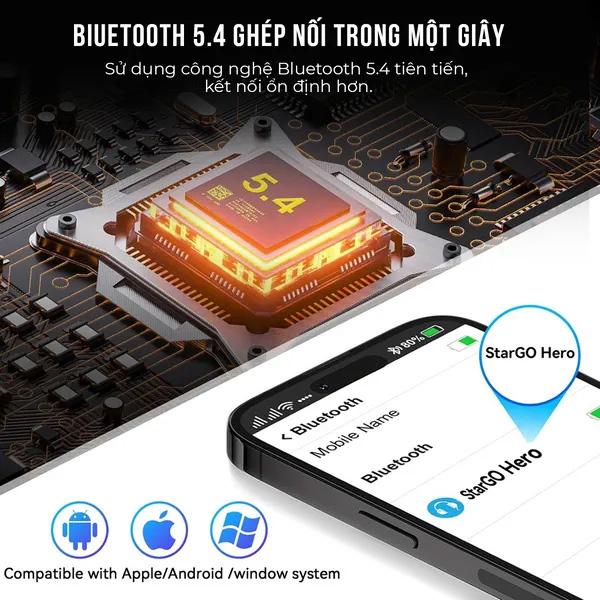 Tai Nghe Bluetooth True Wireless Stargo Hero Chính Hãng