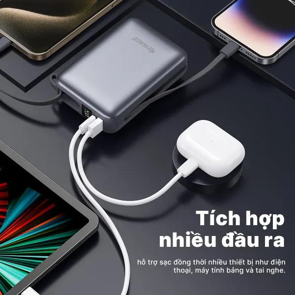 Pin Sạc Dự Phòng Magsafe Stargo Star X2 20000mAh 22.5W Chính Hãng