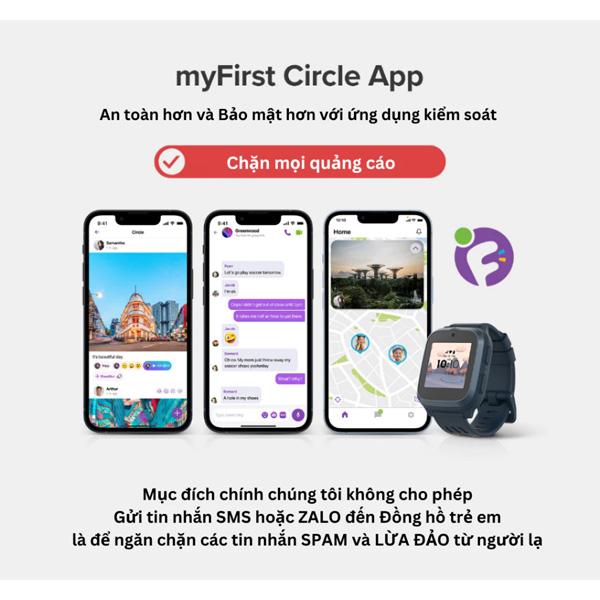 Đồng Hồ Định Vị Trẻ Em myFirst Fone S3 Chính Hãng