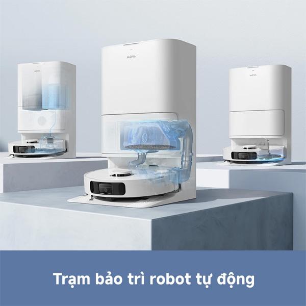 Robot hút bụi lau sàn chuyên dụng Mova E30 Ultra
