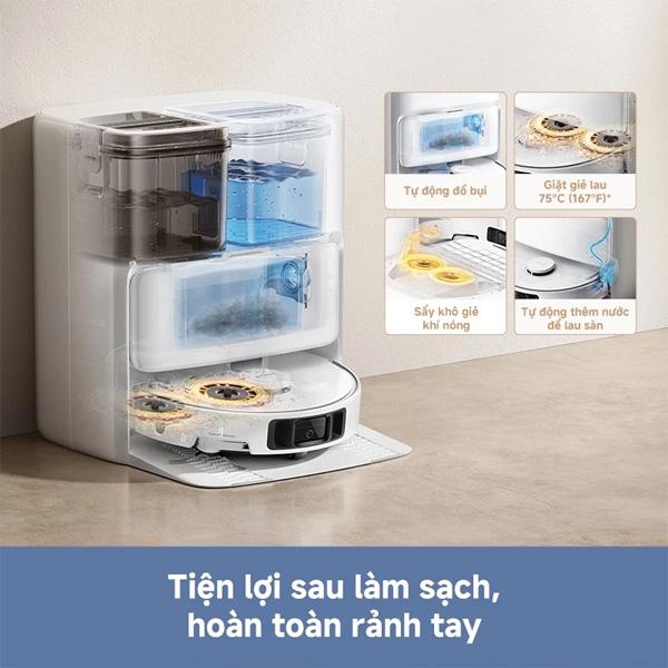 Robot hút bụi lau nhà tự động Mova P50 Ultra Chính Hãng