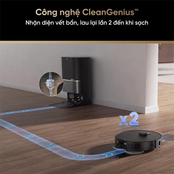 Robot hút bụi lau nhà tự động làm sạch Dreame X40 Ultra Chính Hãng