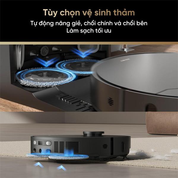 Robot hút bụi lau nhà tự động làm sạch Dreame X40 Ultra Chính Hãng