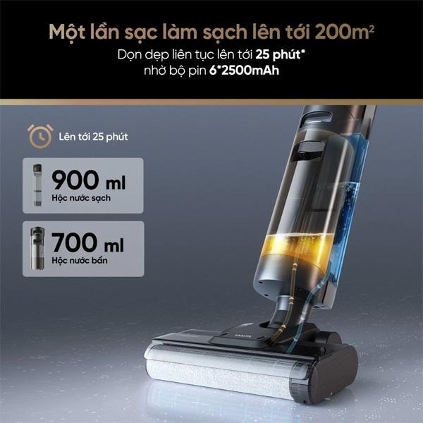 Máy hút bụi lau nhà cầm tay Dreame H12s AE Chính Hãng