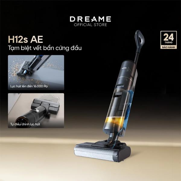 Máy hút bụi lau nhà cầm tay Dreame H12s AE Chính Hãng